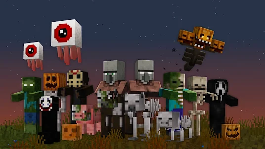 Halloween Minecraft games mods