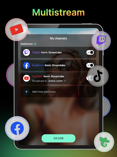 Screenshot of Streamlabs: Live Streaming