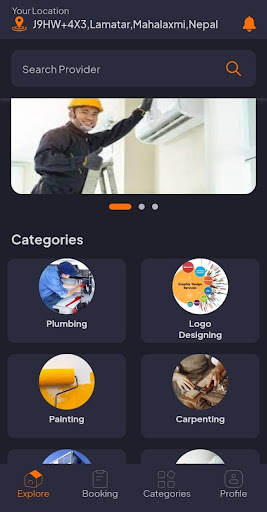 Service Sajilo Screen 2