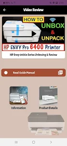 HP Envy 6400e Series app Guide