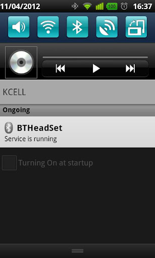 BTHeadSet Screen 2