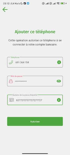 RIC WALLET Screen 2