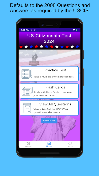 US Citizenship Test 2024 - 3.5 - (Android)