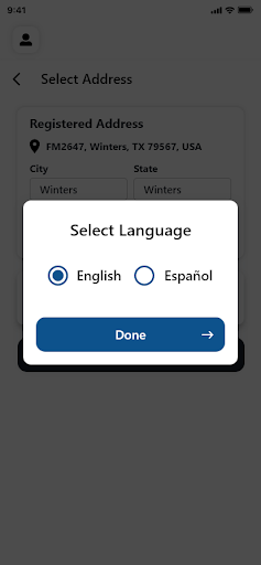 Rideshare2Vote Screen 3