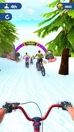 Game screenshot BMXバイクレース：自転車ゲーム apk download