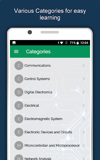 Screenshot of Electronics Dictionary Offline