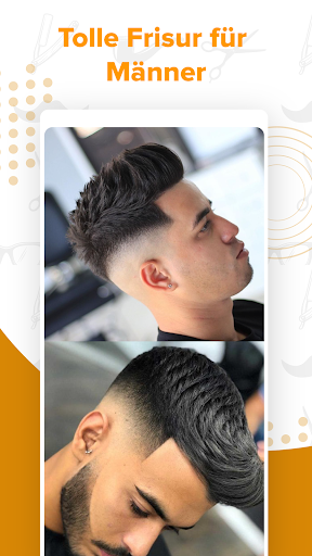 Android application Männerfrisuren - Men Hairstyle screenshort