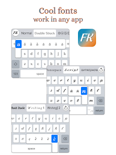 Font Keyboard Screenshot
