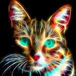 Cover Image of Download Neon wallpapers – neon animals  APK