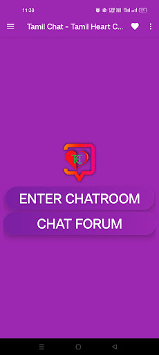 Android application Tamil Chat - Tamil Heart Chat screenshort