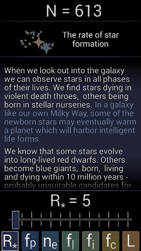 The Drake Equation Screen 2