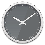 Glass clock widget -Me Clock icon