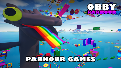 Android application Parkour Obby Games screenshort