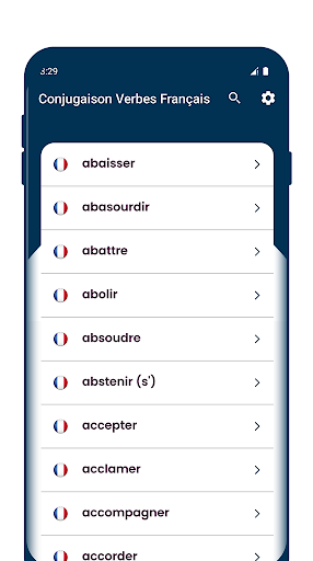 Conjugaison Verbes Français Screen 2