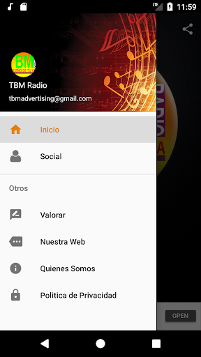 TBM Radio Screen 2