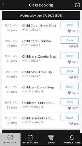 Ladies Way Fitness Screen 2