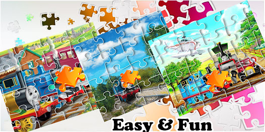 Puzzle Thomas Train Games 1.0 APK + Мод (Unlimited money) за Android