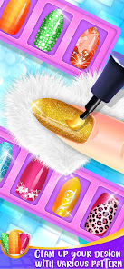 Nail Salon Girls Manicure Game  screenshots 1