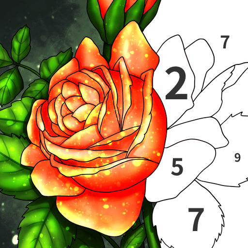 数字で塗り絵 ための塗り絵ゲーム 無料曼荼羅アート Google Play のアプリ