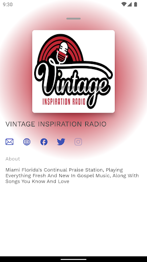 VINTAGE INSPIRATION RADIO Screen 3