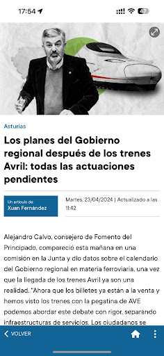 LA NUEVA ESPAÑA Screen 2