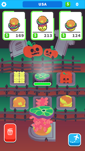 Android application Fast Food World screenshort
