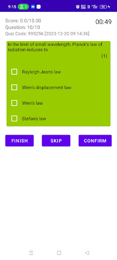 Android application MAKAUT Physics screenshort