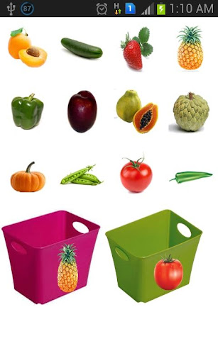 Kids Fruits Sorting Game