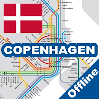 COPENHAGEN TRAIN METRO MAPS
