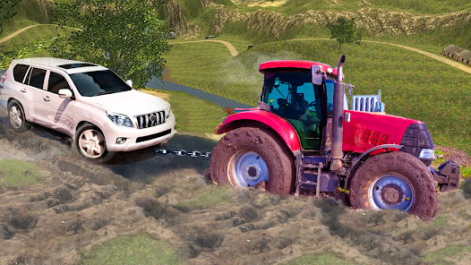 Screenshot 3 Indian Tractor Pulling Game android