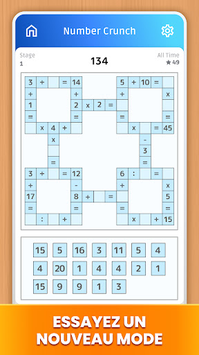 Number Clash Capture d'Écran du Jeu Android 3
