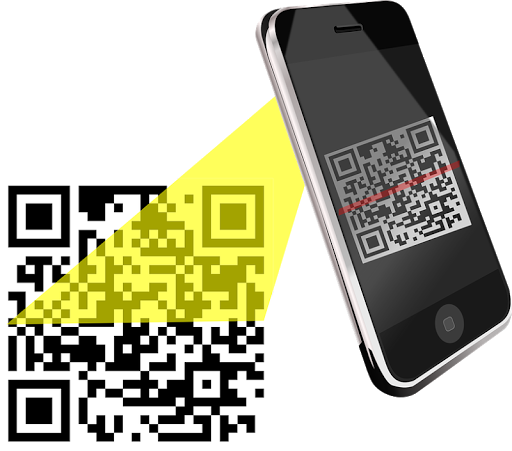 Android application QR code scanner screenshort