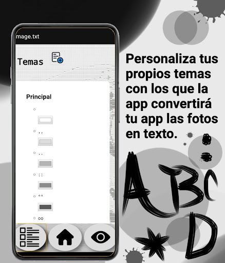 Android application Image.txt - Imágenes a texto screenshort