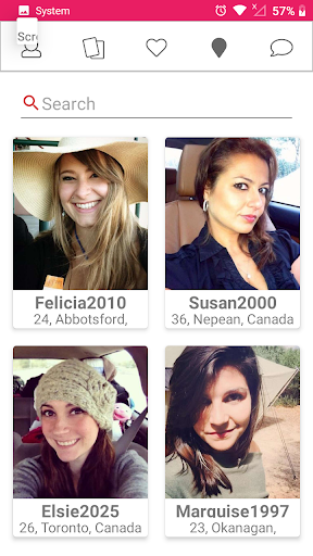 Chat & serious dating singles Screen 2