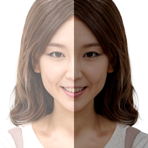 Symmetry Face 左右対称な顔写真 Google Play のアプリ