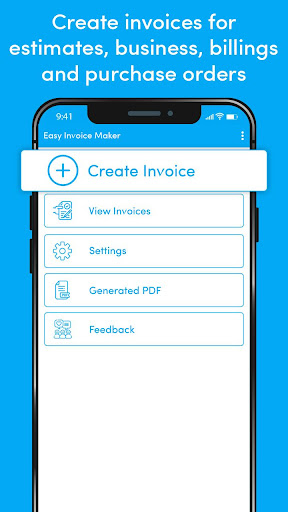 Free Invoice Generator - Estim Screen 3