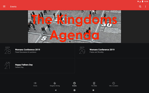 Screenshot of The Kingdom Cathedral