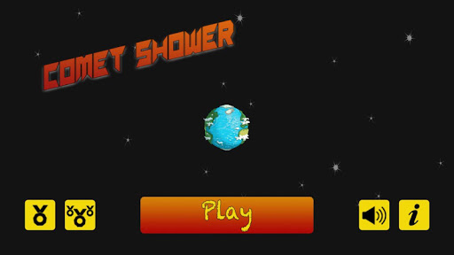 Comet Shower Screenshot 1 - AppWisp.com