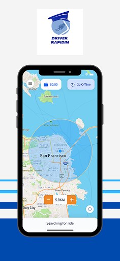 Android application Driver Rapidin screenshort