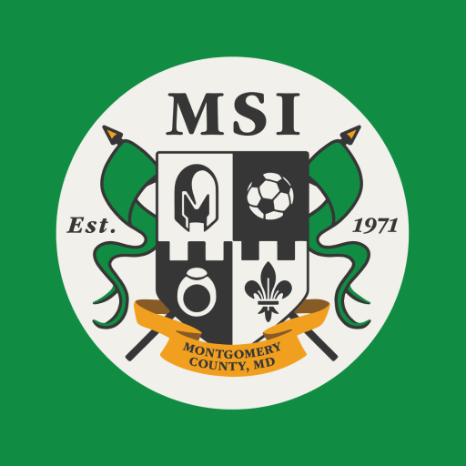 MSI (Montgomery Soccer Inc.) logo