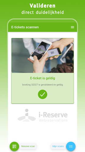 i-Reserve Scanner Screen 3