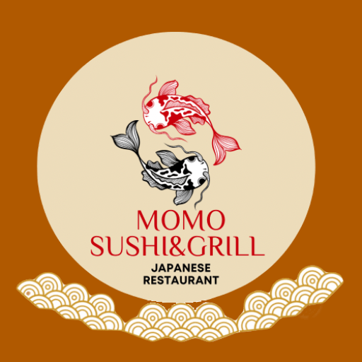 Momo Sushi and Grill logo
