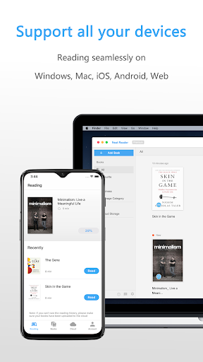 Android application Neat Reader - EPUB Reader screenshort