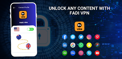 Android application Fadi VPN - Secure Proxy VPN screenshort