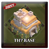 Top Maps Base COC Town Hall 7 icon