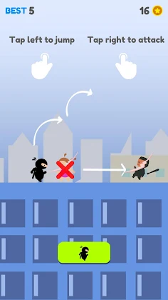 Ninja Ninja Jump - Screenshot 1