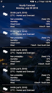 Weather Real-time Forecast Pro Capture d'écran
