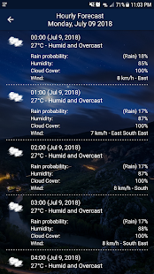 Weather Real-time Forecast Pro Screenshot