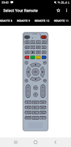 Remote For Videocon d2h  screenshots 16