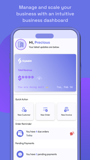 Android application Stylebitt screenshort